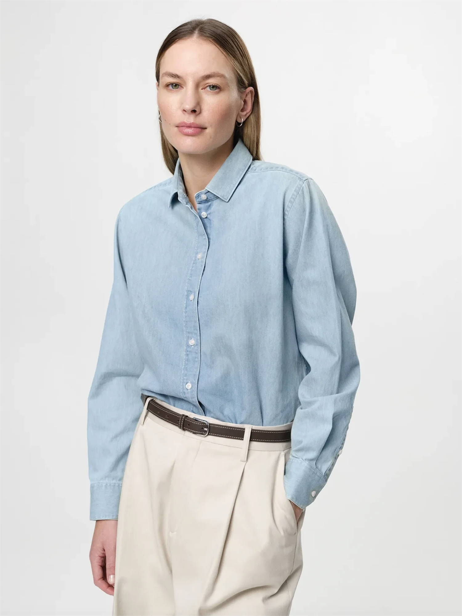 Skjorte - Liv Denim Shirt