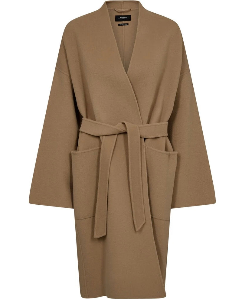 Kåpe - Eris Wool Robe Coat Camel