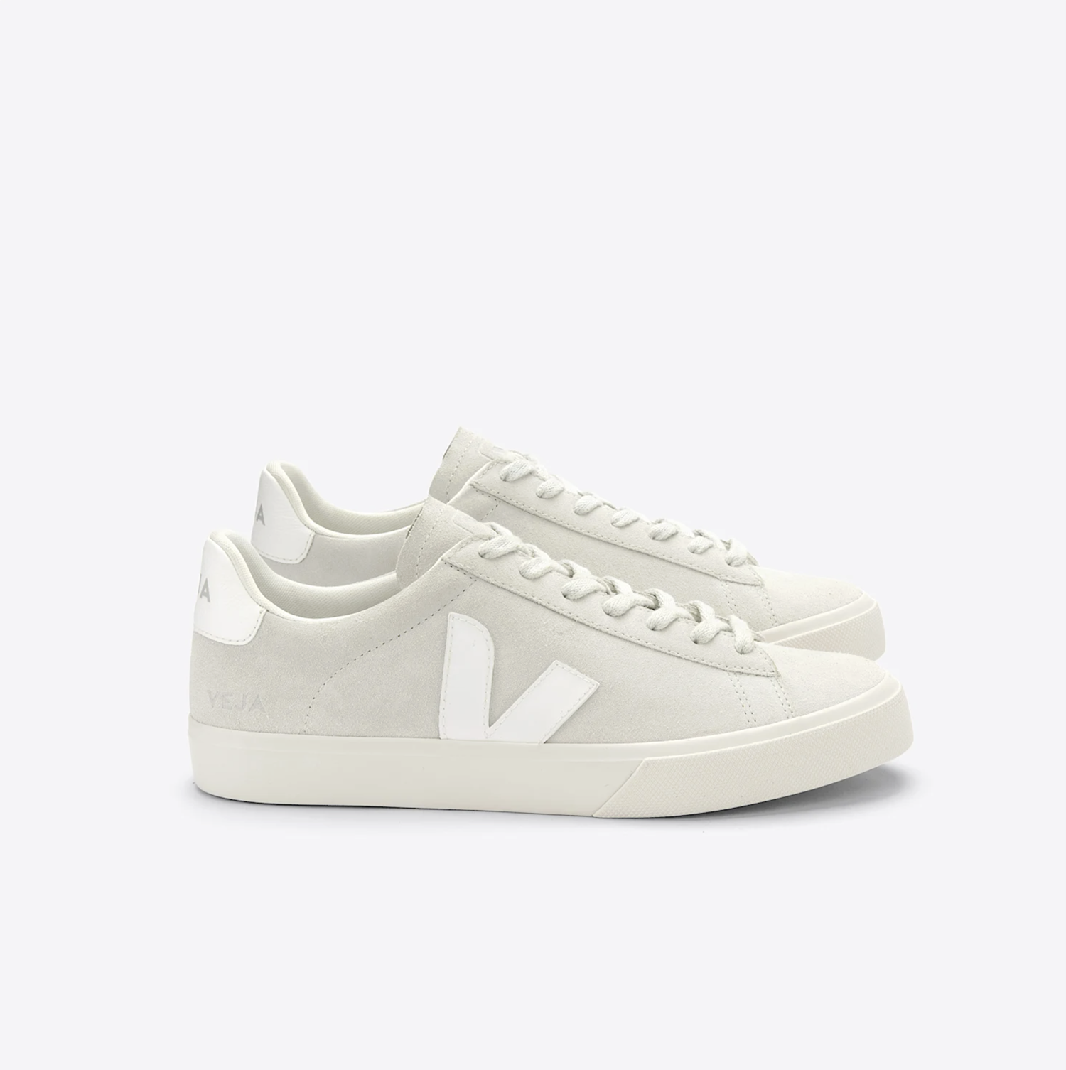 Sneakers - Campo Extra White Natural Suede M