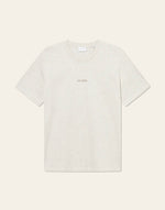 T skjorte - Dexter T Shirt Ivory Melange