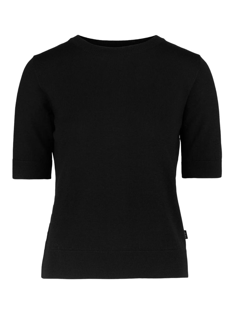 Topp - Emmy Merino Top Black