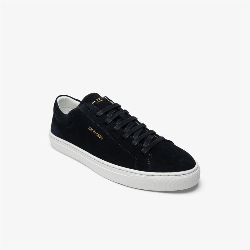 Sneakers - Spin Navy Suede Leather