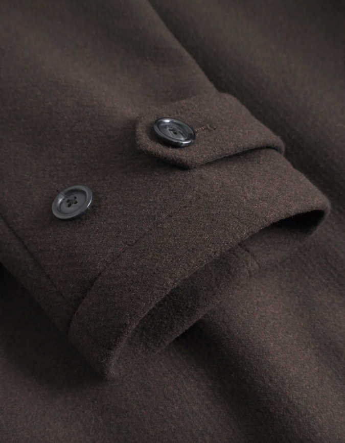 Jakke - McKee Solid Wool Jacket Delicioso