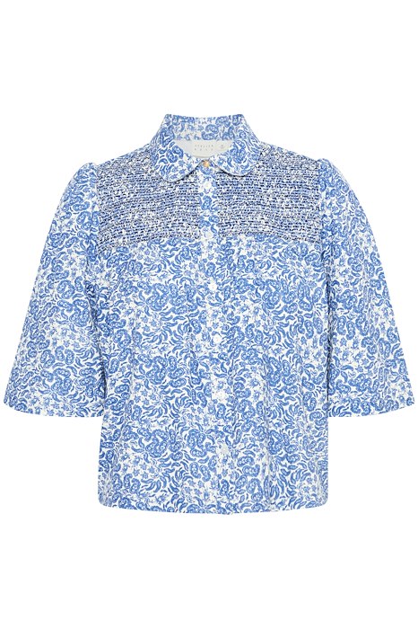 Bluse - Irnoie Top Blue Lolite