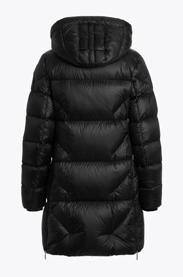Jakke - Janet Hooded Down Jacket Black