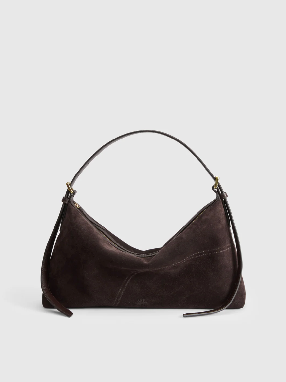 Veske - Castellare Suede Walnut