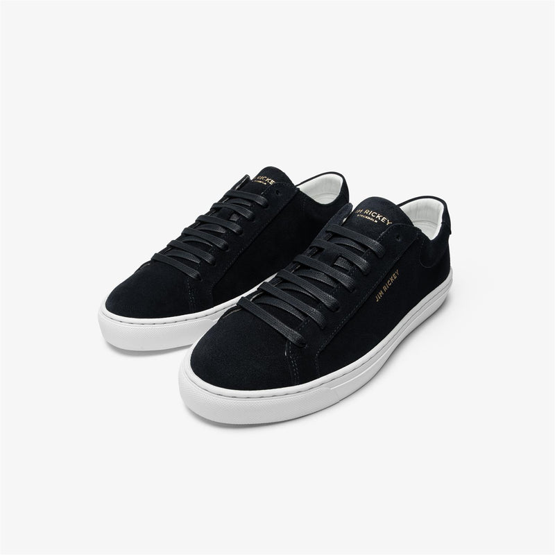 Sneakers - Spin Navy Suede Leather