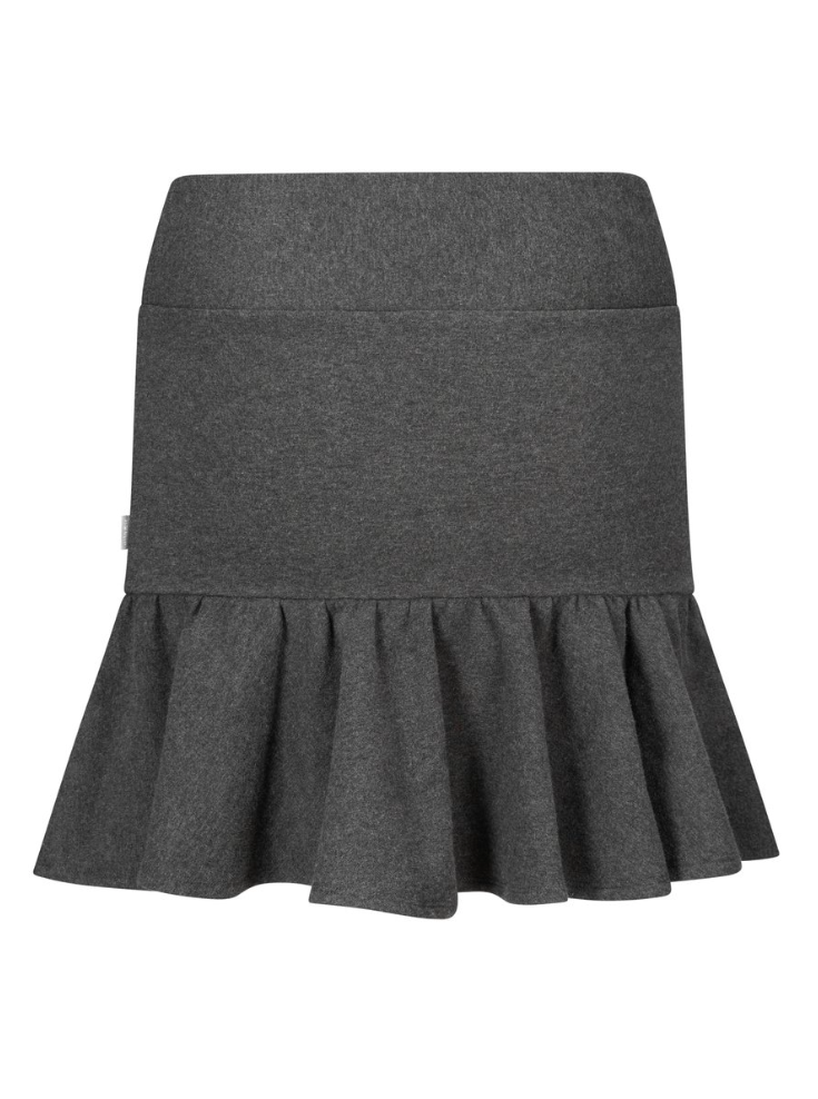 Skjørt - Ginger Skirt  Dark Grey Melange