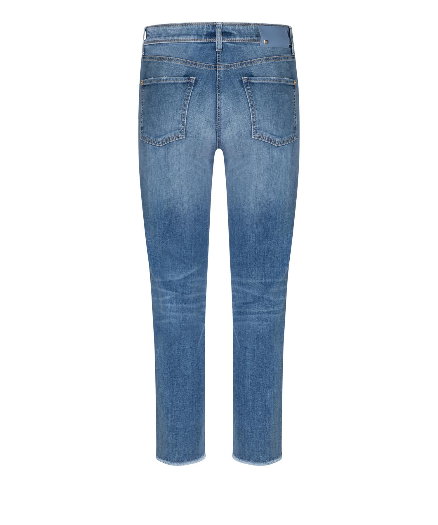 Jeans - Piper Short Medium Fringed Hem