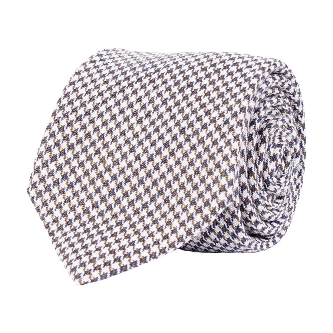 Slips - Classic Tie Pepita Brown