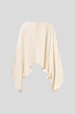 Bluse - Klasia Satin Blouse Ivory