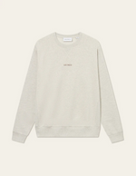 Genser - Dexter Sweatshirt Ivory Melange