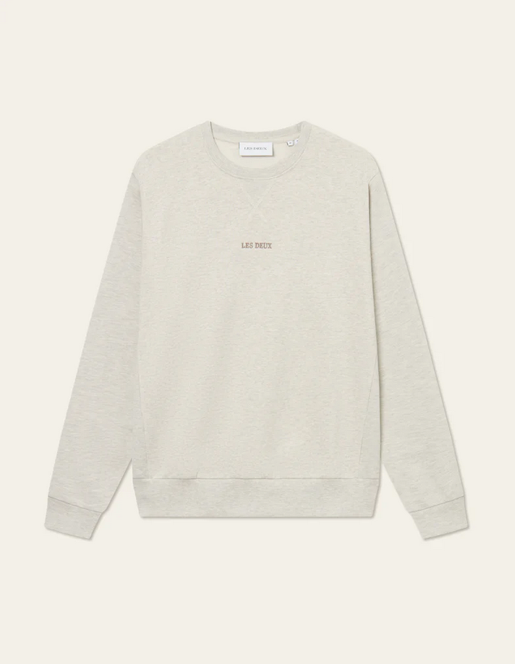 Genser - Dexter Sweatshirt Ivory Melange