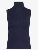 Topp - Fermesa Knitted Top Dark Blue