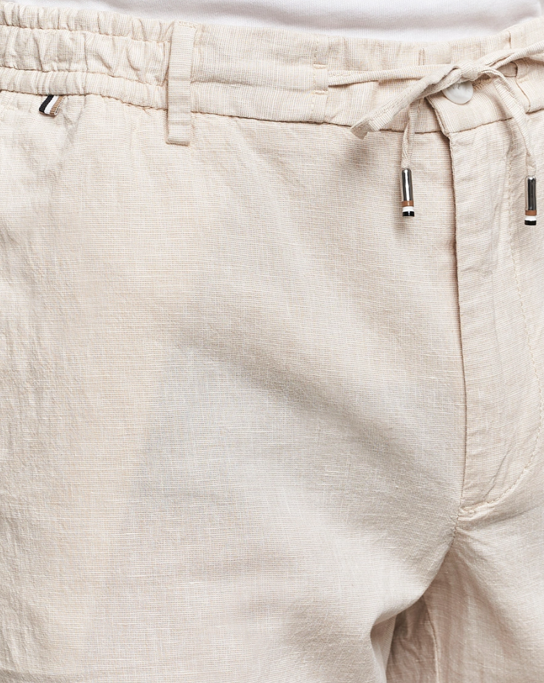 Linbukse - Kane Linen Blend Pants Light Beige