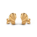 Øredobber - Mini Wave Earring Gold