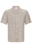 Skjorte - CFSAUBY SS RS Linen Shirt Demitasse