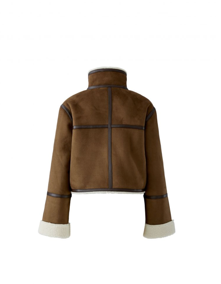 Jakke - Sherling Jacket Brown