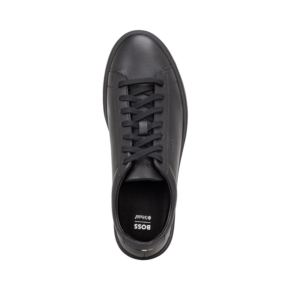 Sneakers - Kieran Trainers With Rubber Outsole Black