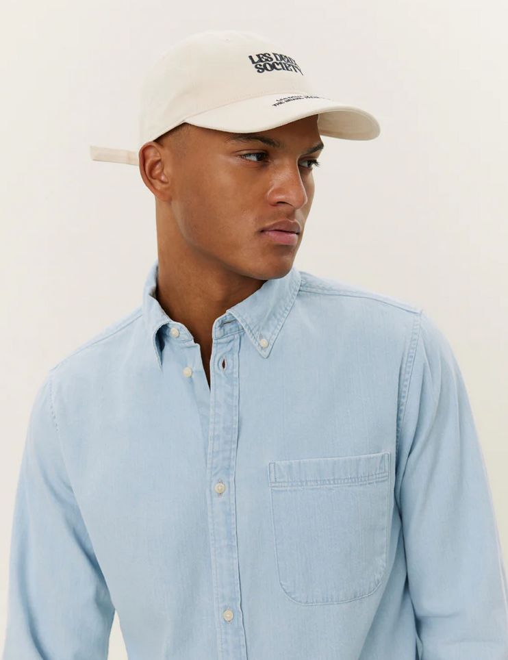 Skjorte - Kash Denim Shirt Light Blue Wash