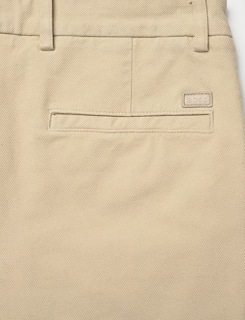 Shorts - Kane Cotton Chino Shorts Open Beige