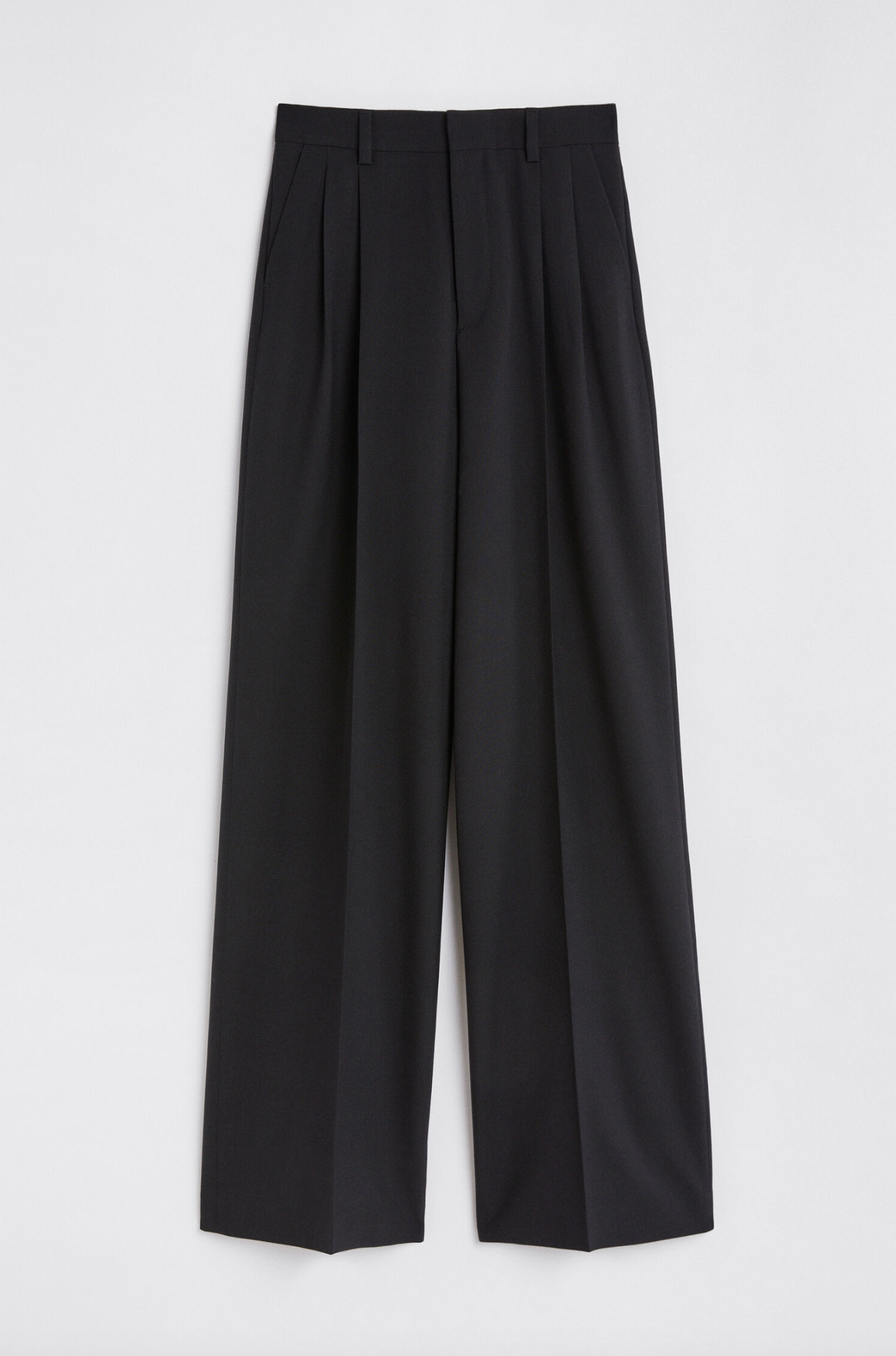 Bukse - Darcey Wool Trousers Black