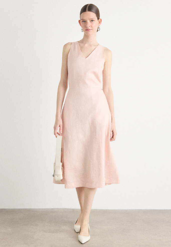 Kjole - Dasico Dress Open Pink