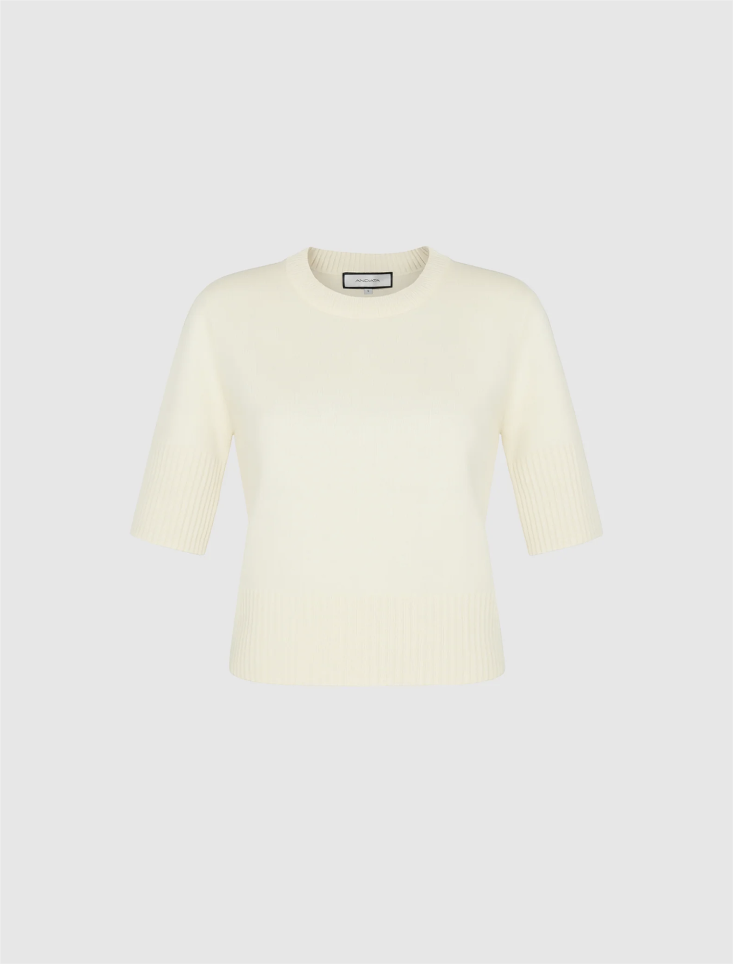 Topp - Ever Cashmere Knit Chalk White