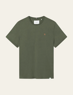 T-Skjorte - Nørregaard Olive Night/Orange