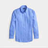 Linskjorte - Custom Fit Linen Shirt Harbour Island Blue
