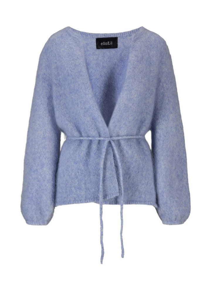 Cardigan - Fredrikke Chunky Cardigan Light Blue