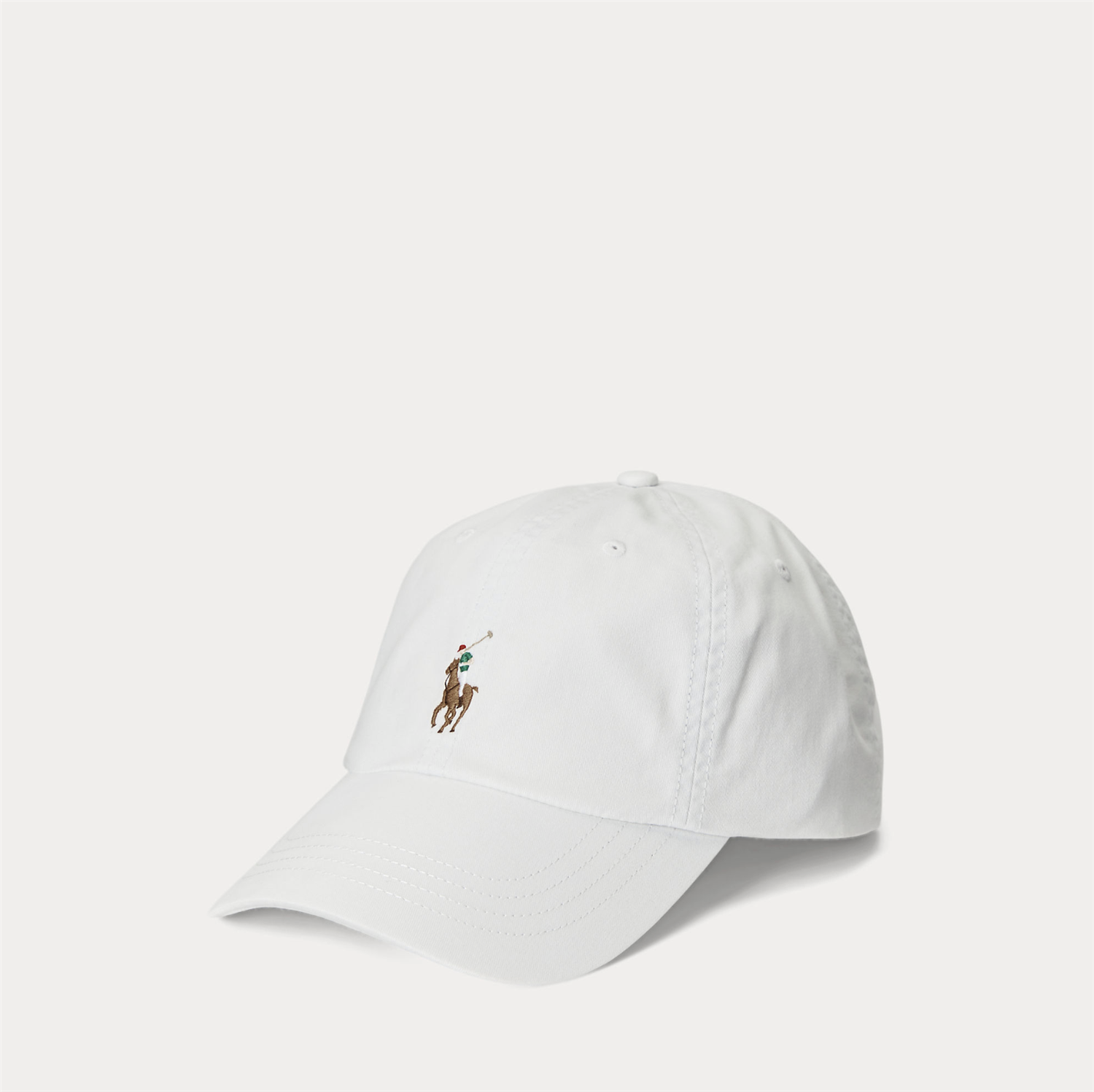 Caps - Stretch Cotton Twill Ball Cap Deckwash White