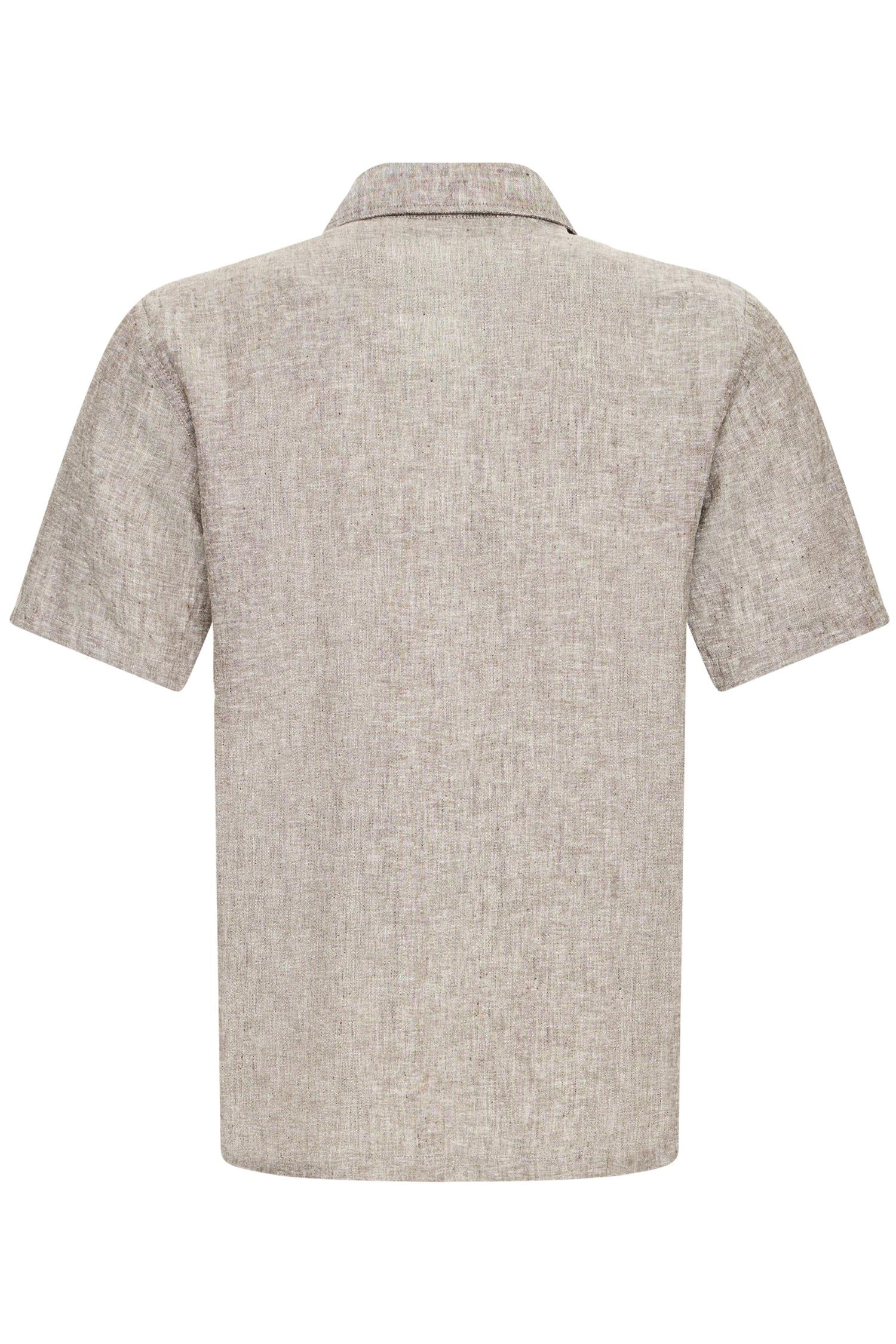 Skjorte - CFSAUBY SS RS Linen Shirt Demitasse