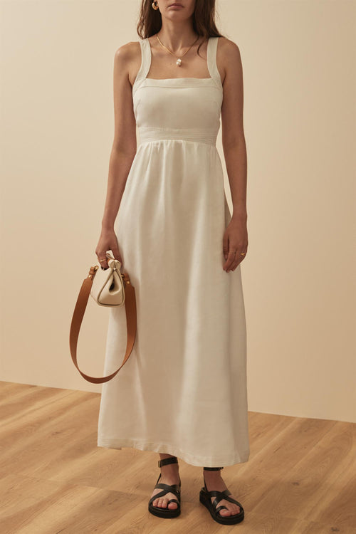 Kjole - Bethanny Dress White