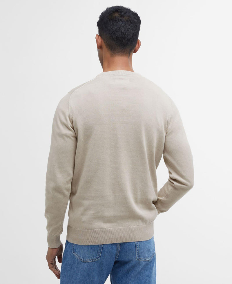 Genser - Pima Cotton Crew Neck Mist