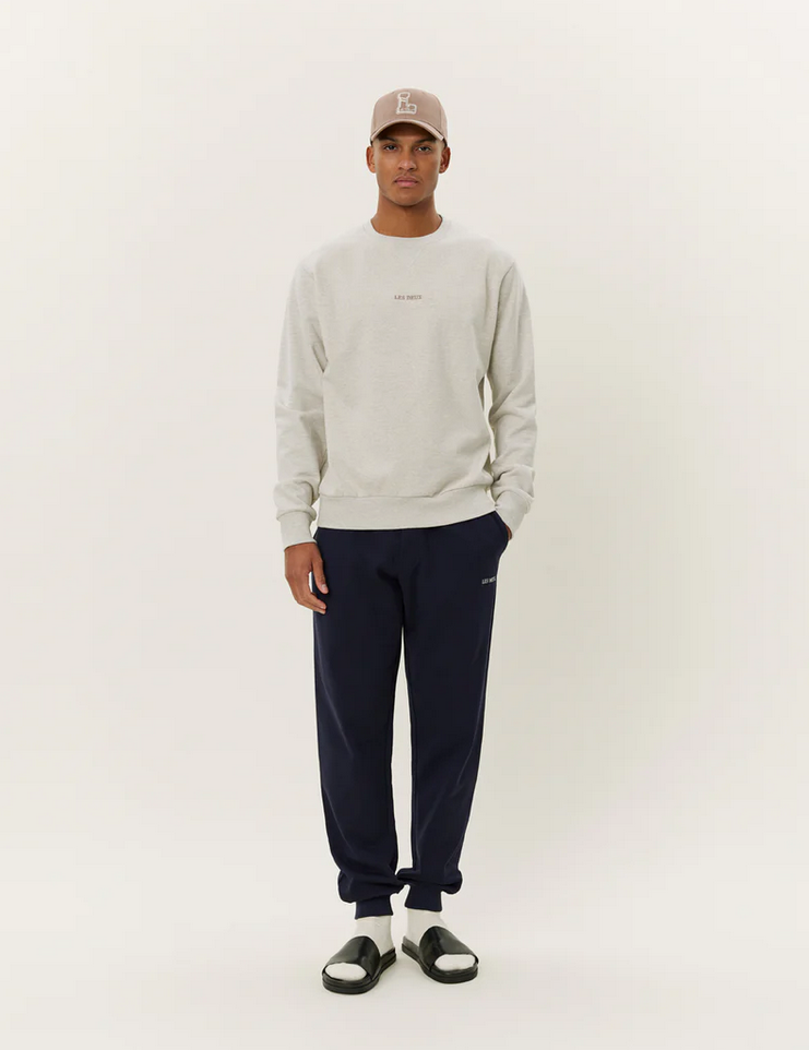 Genser - Dexter Sweatshirt Ivory Melange