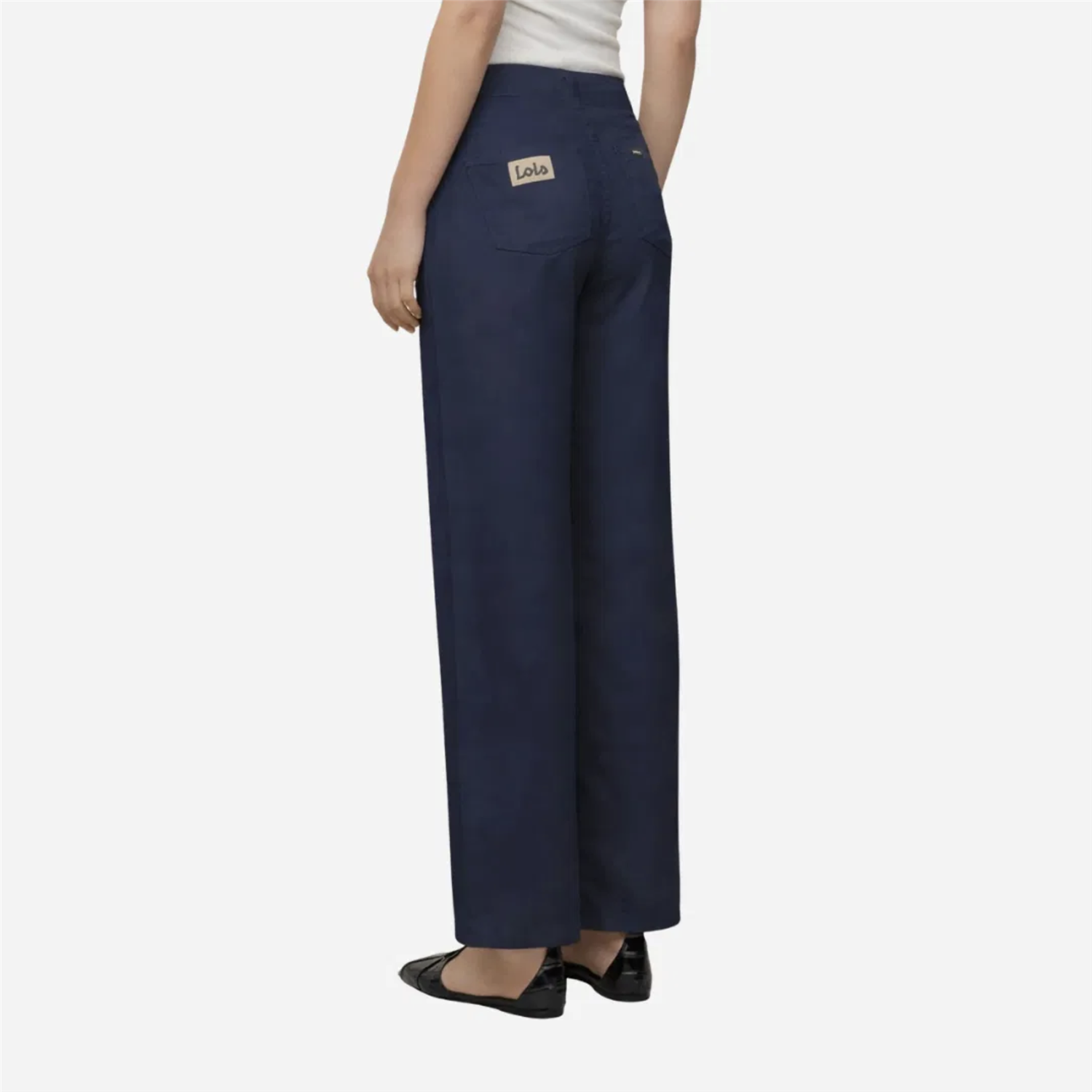 Linbukse - Culotte Linen Navy