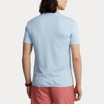 T-skjorte - Custom Slim Fit Soft Cotton T-Shirt Office Blue