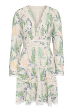 Kjole - Ellie Mini Dress Forest Floral