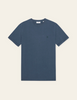 T Skjorte - Norregaard Contrast T-Shirt Dark Denim Blue