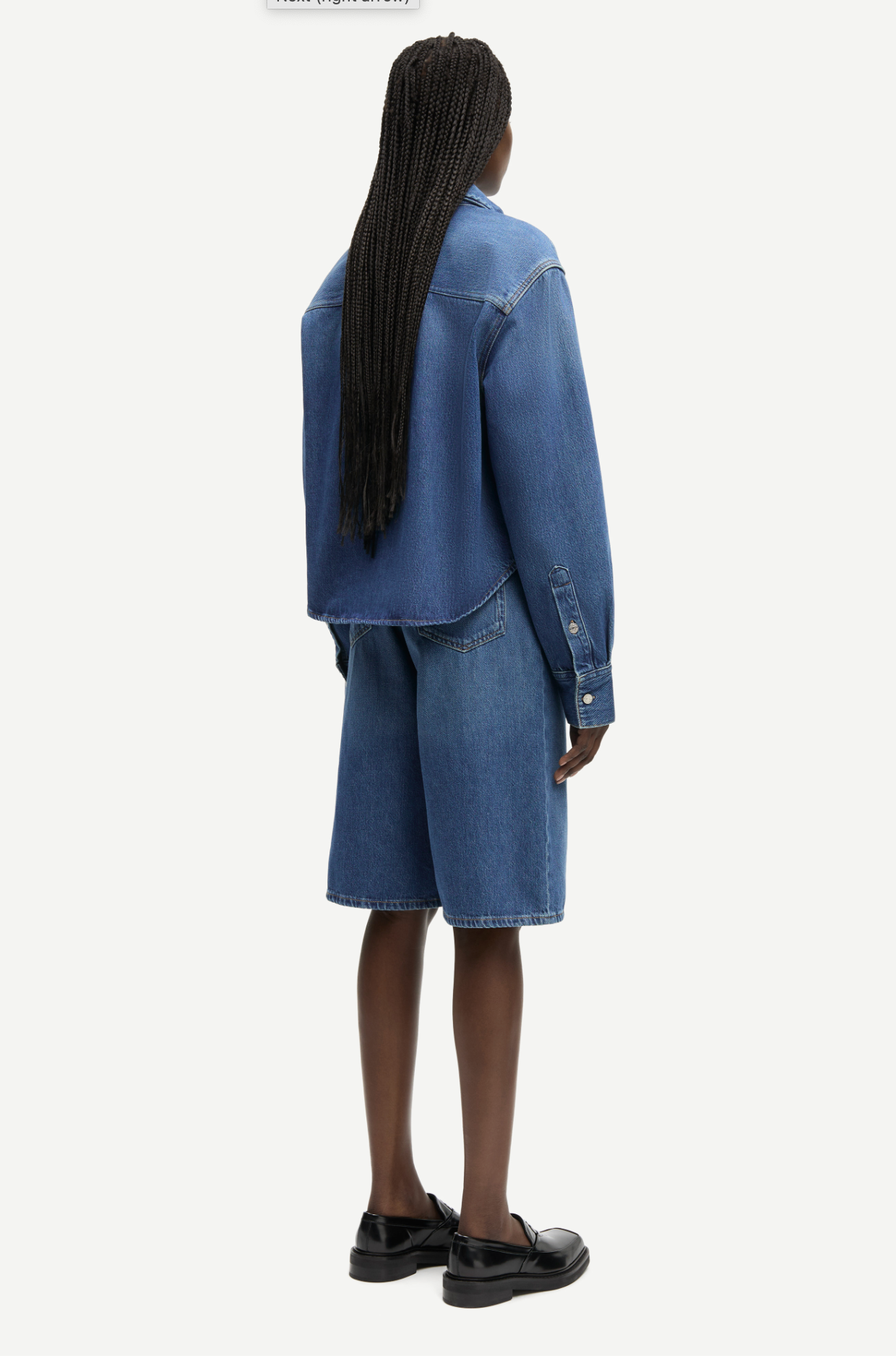 Skjorte - Sacelia Shirt Fluid Denim