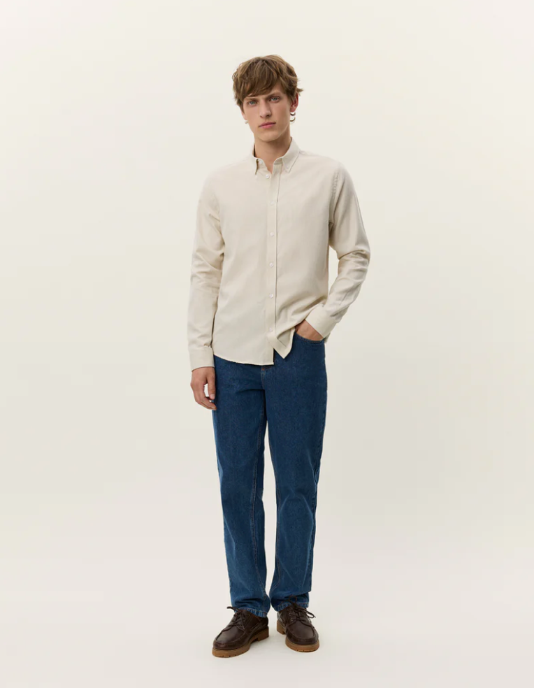 Skjorte - Desert Reg Shirt Ivory