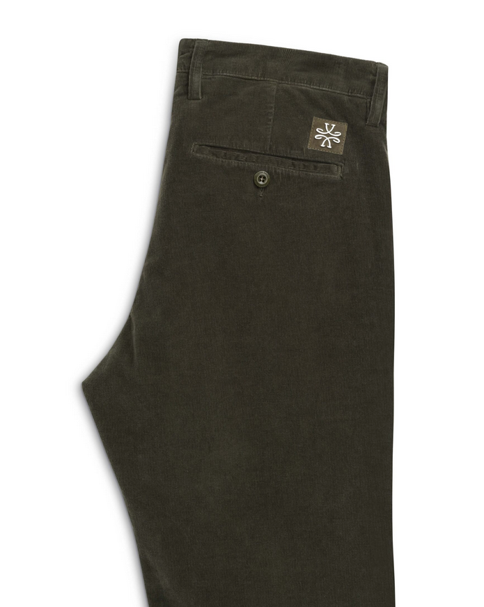 Kordbukse -  Bobby Chino Velvet Corduroy Green