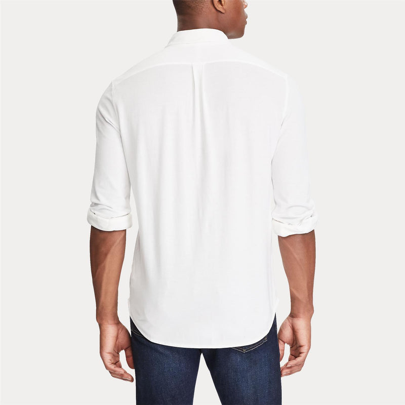 Skjorte - Featherweight Mesh Shirt White