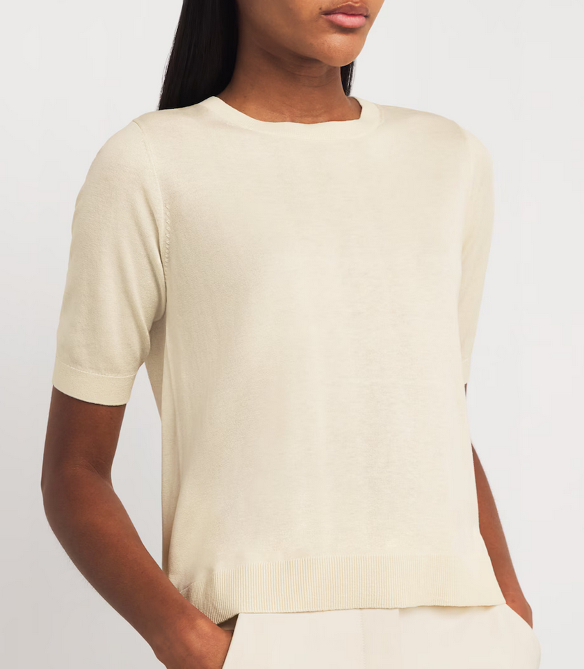 Genser - Musette Silk Cotton Sweater Ivory