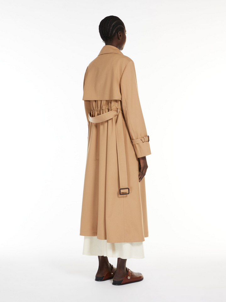 Kåpe - Fatuo Wool-Blend Trench Coat Camel