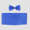Smokingsett – Sløyfe & Magebelte - Ceremony Cummerbund Napoli Royal Blue