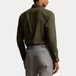 Skjorte - Custom Fit Performence Twill Shirt Loden Heather