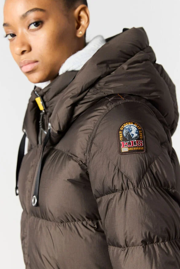 Jakke - Panda Long Down Jacket Earth Brown