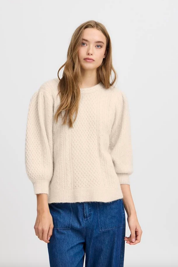 Genser - Irazora Pullover Birch Melange